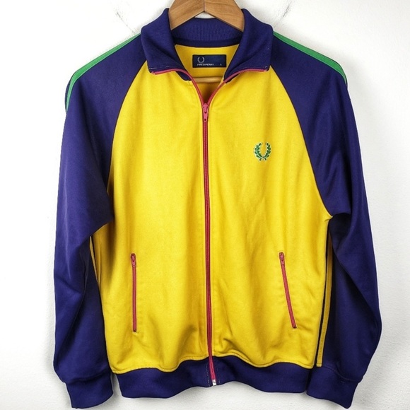 Fred Perry Other - Vintage FRED PERRY Y2K Acid Colorway Track Jacket